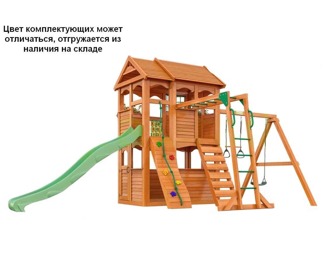 Фото Детской Площадки Из Дерева
